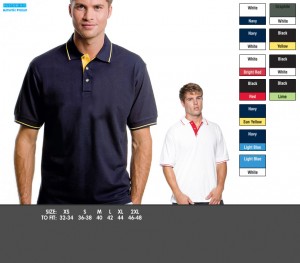 KK606 St Mellion Polo - £11.99. Taped back neck, Half moon yoke, Cuffed sleeves, 100% Combed cotton piqué, 210gsm.