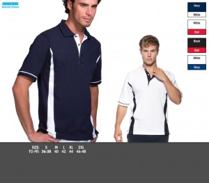 KK617 Scottsdale Polo - £14.99. Taped back neck, Open sleeves, Side vents, 100% Cotton piqué, 200gsm.